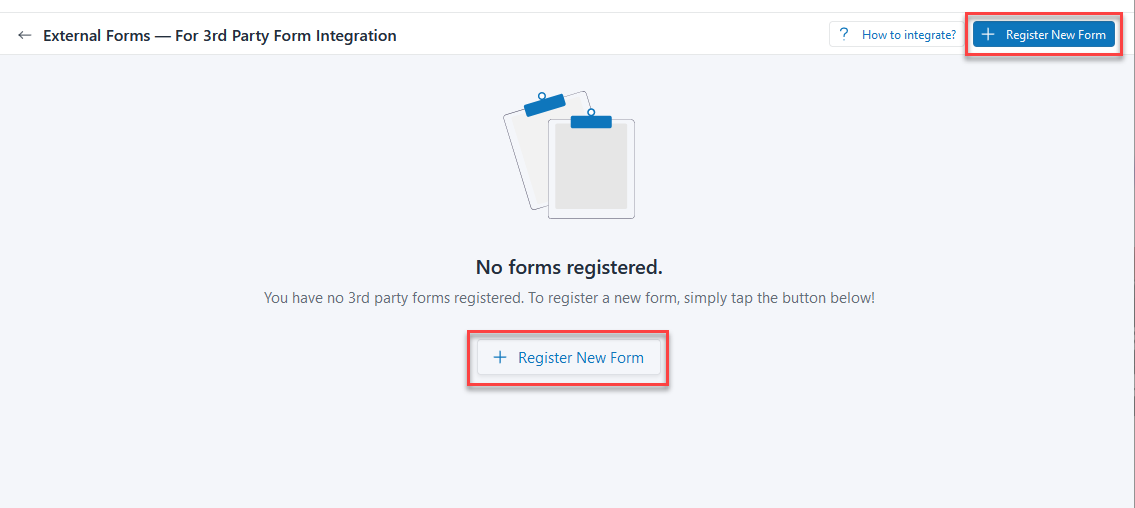 Configuring External Forms Figure 19