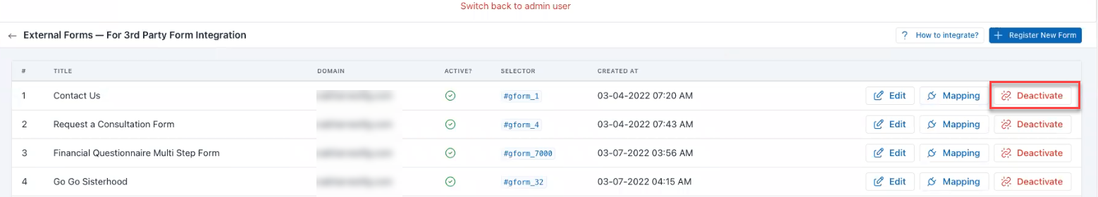 Configuring External Forms Figure 27