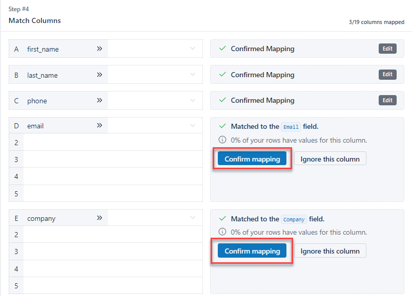 Uploading Leads Via CSV