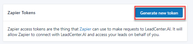 capture leads through integration with Zapier