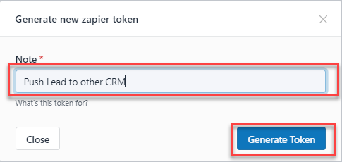 capture leads through integration with Zapier