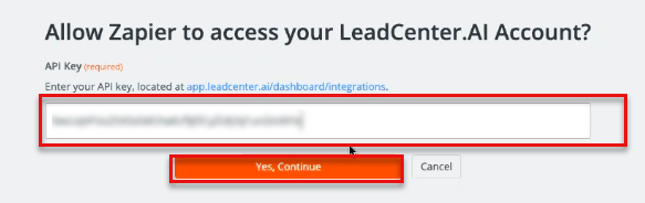 Integration with Zapier Configuration