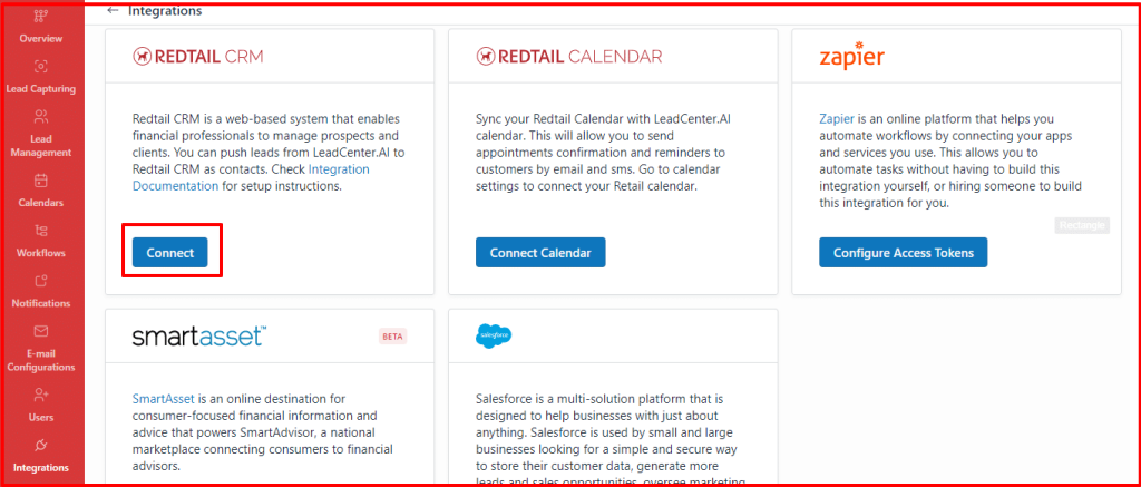 LeadCenter.ai integration